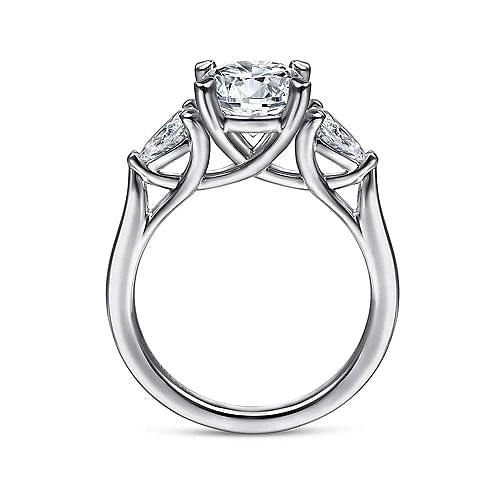 Gabriel & Co Engagement Rings in White Gold containing Diamond ER14794R8W44JJ