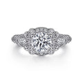 Gabriel & Co Engagement Rings in White Gold containing Diamond ER11865R8W44JJ