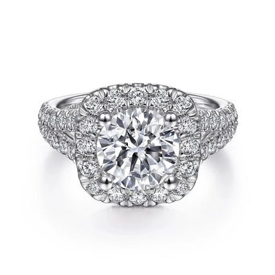 csv_image Gabriel & Co Engagement Ring in White Gold containing Diamond ER10252R8W44JJ