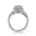 Gabriel & Co Engagement Rings in White Gold containing Diamond ER11828R8W44JJ