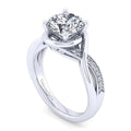 Gabriel & Co Engagement Rings in White Gold containing Diamond ER10315R8W44JJ
