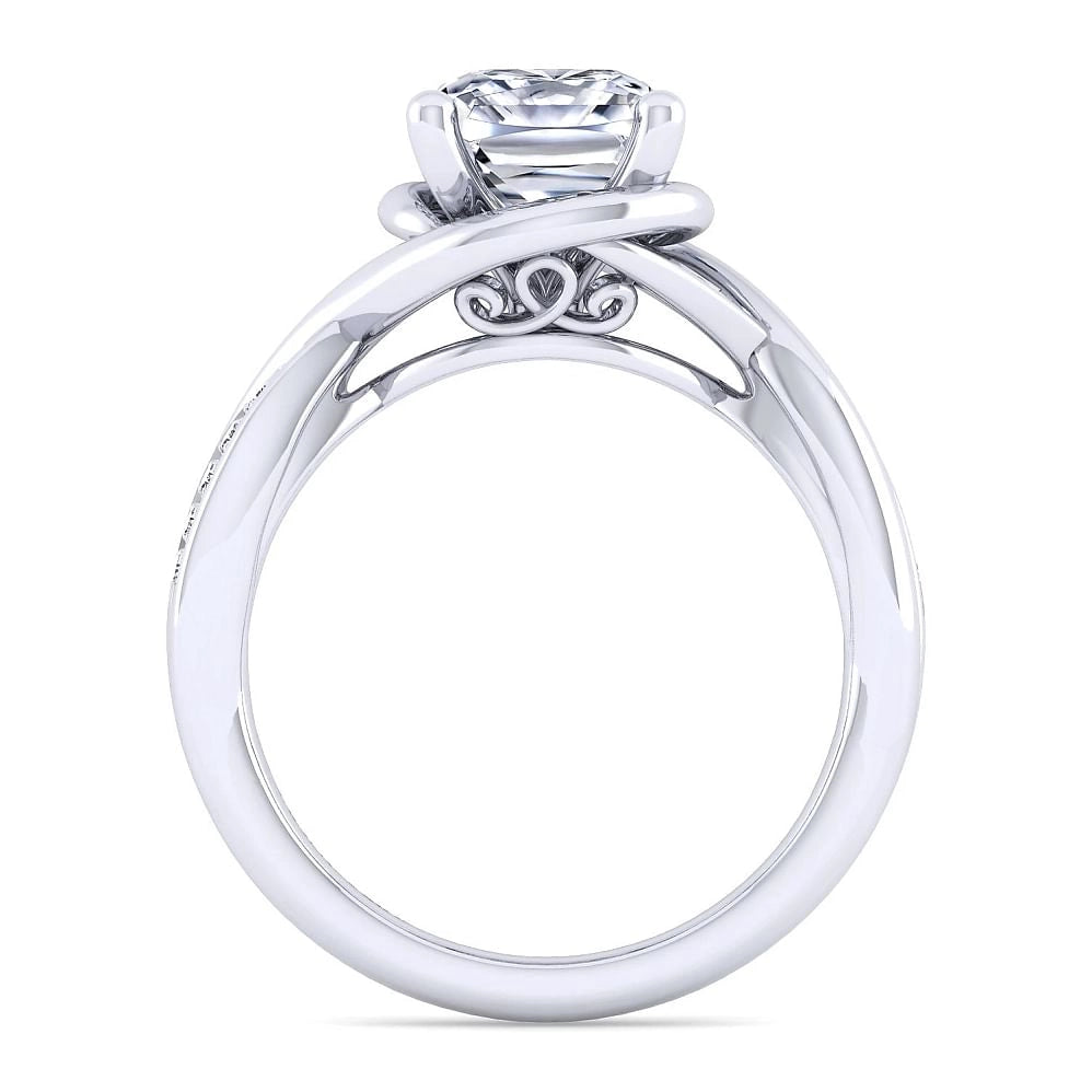 Gabriel & Co Engagement Rings in White Gold containing Diamond ER10315R8W44JJ