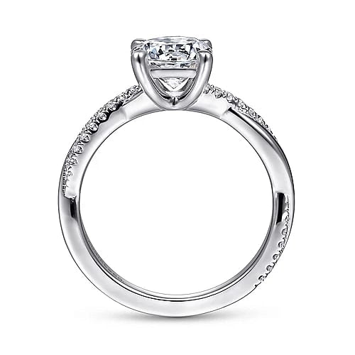 Gabriel & Co Engagement Rings in White Gold containing Diamond ER14922R4W44JJ.0214