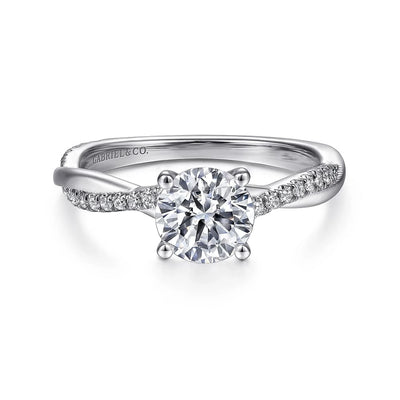csv_image Gabriel & Co Engagement Ring in White Gold containing Diamond ER14922R4W44JJ.0214
