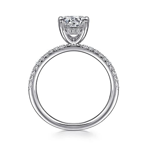 Gabriel & Co Engagement Rings in White Gold containing Diamond ER16058R6W44JJ.0017