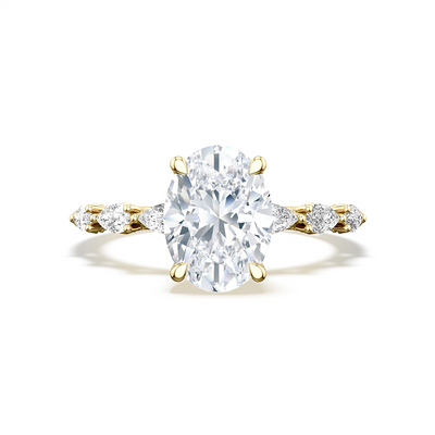 csv_image Tacori Engagement Ring in Yellow Gold containing Diamond 2687 2.2 OV 11X8 Y