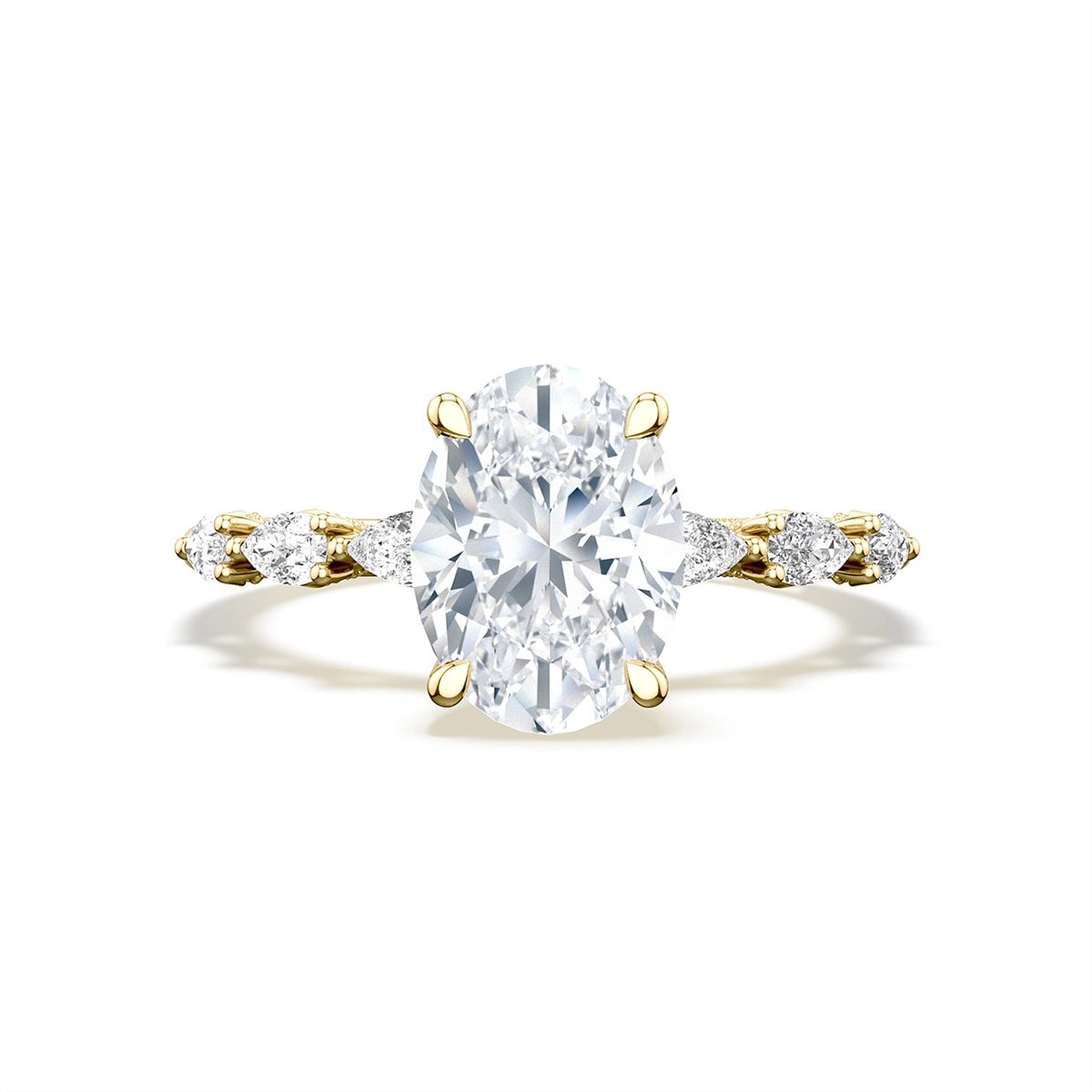 Tacori Engagement Rings in Yellow Gold containing Diamond 432015