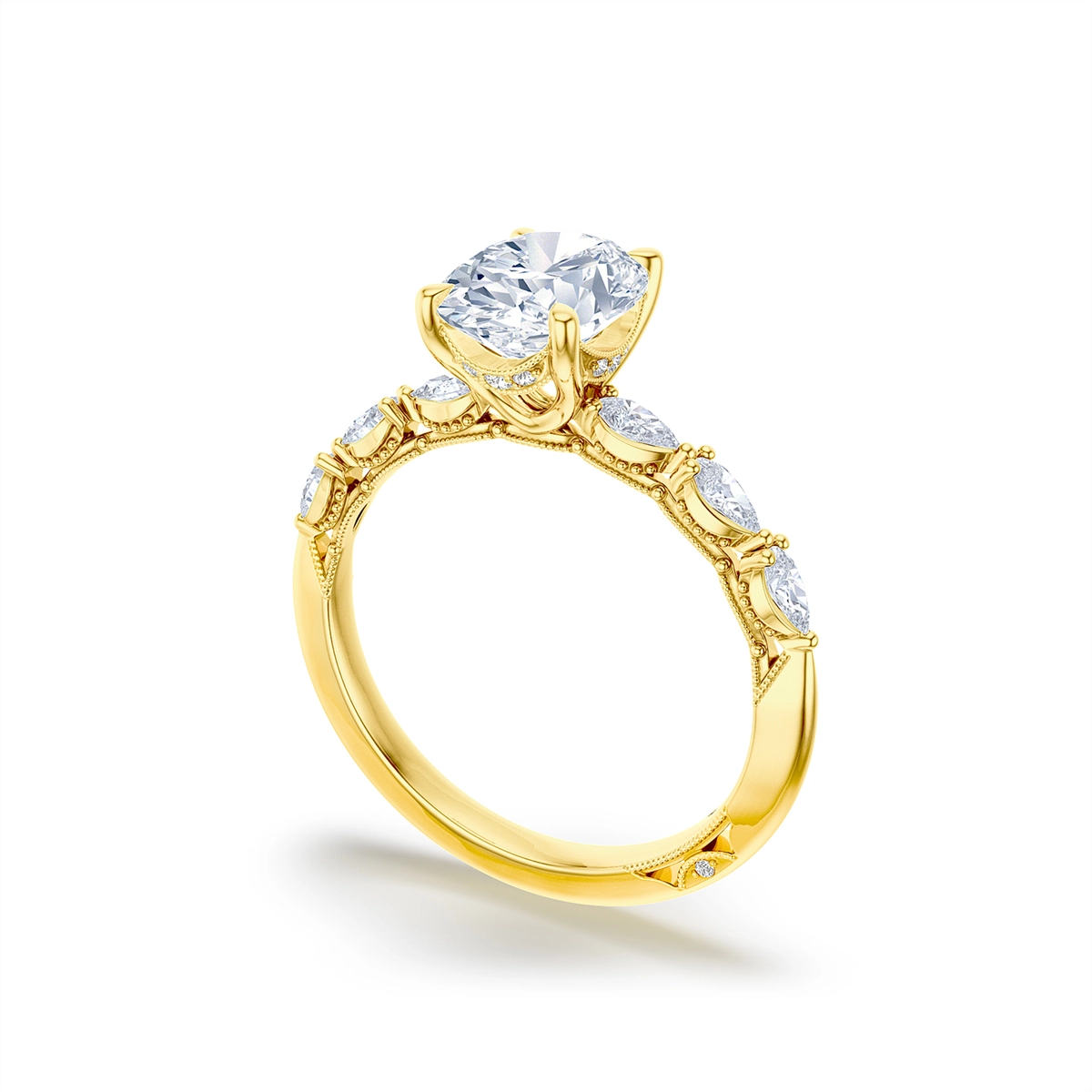 Tacori Engagement Rings in Yellow Gold containing Diamond 432015
