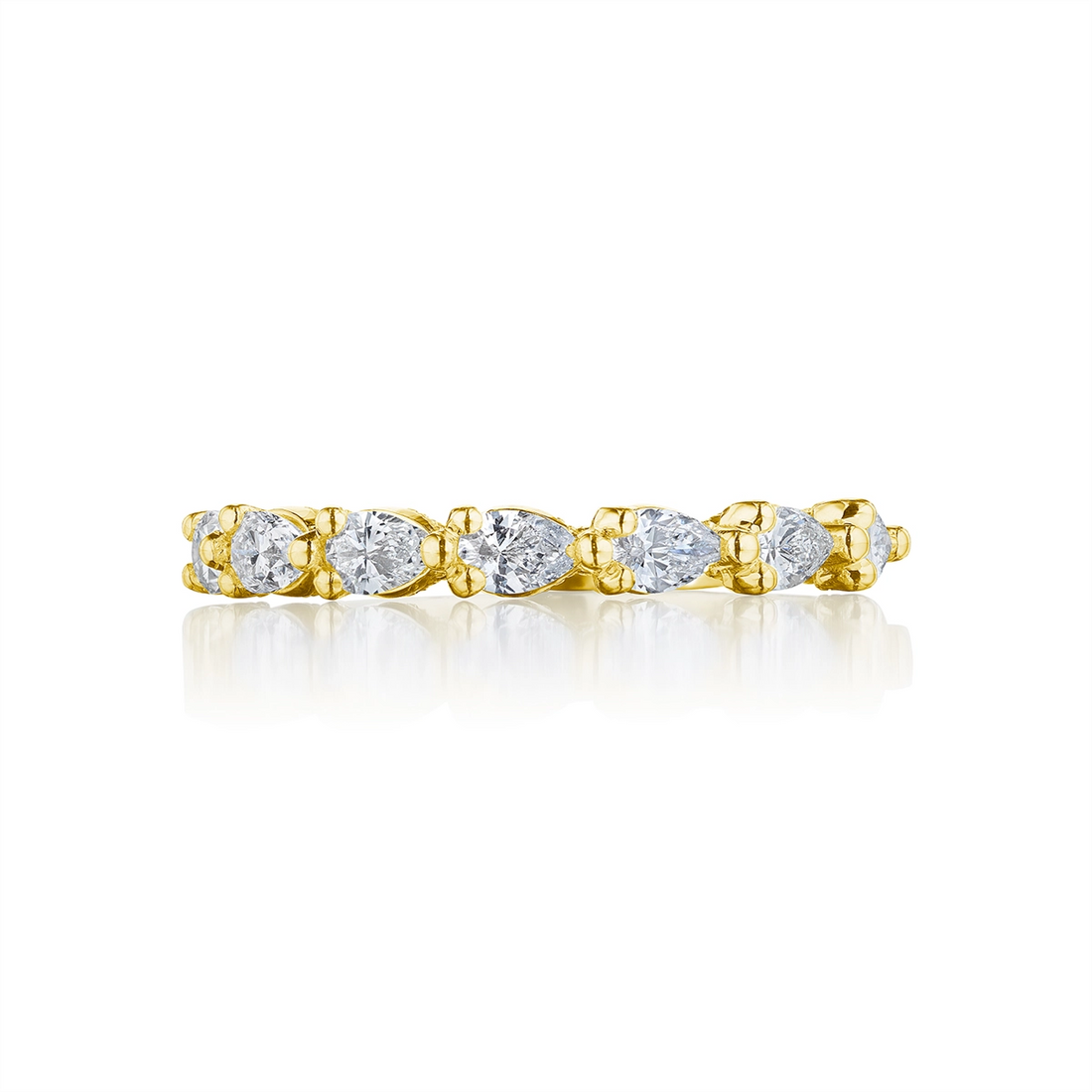 Tacori Wedding Rings in Yellow Gold containing Diamond 2687 2.2 B 1/2 Y