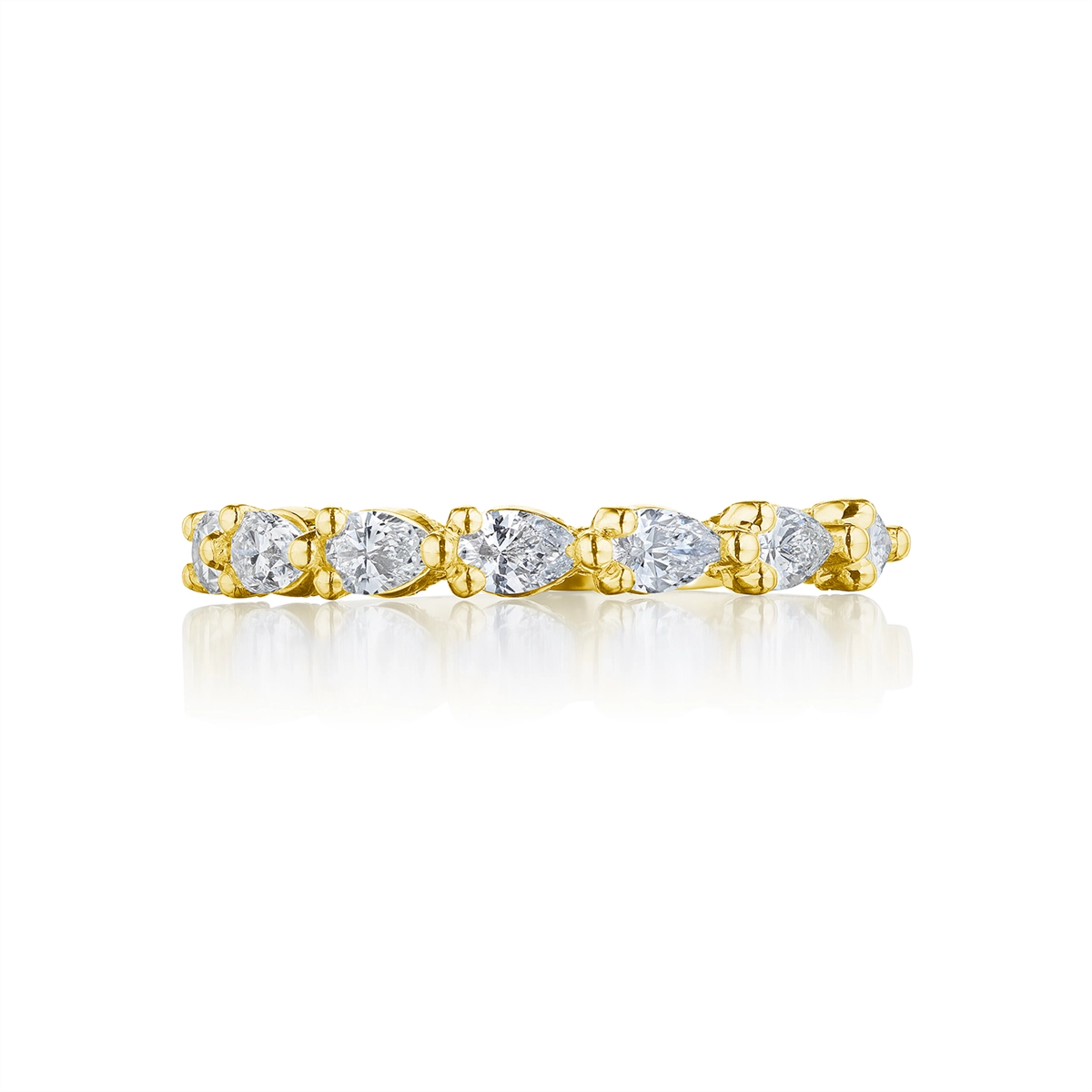 Tacori Wedding Rings in Yellow Gold containing Diamond 2687 2.2 B 1/2 Y