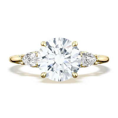 csv_image Tacori Engagement Ring in Yellow Gold containing Diamond 2685 2.2 RD 9 Y