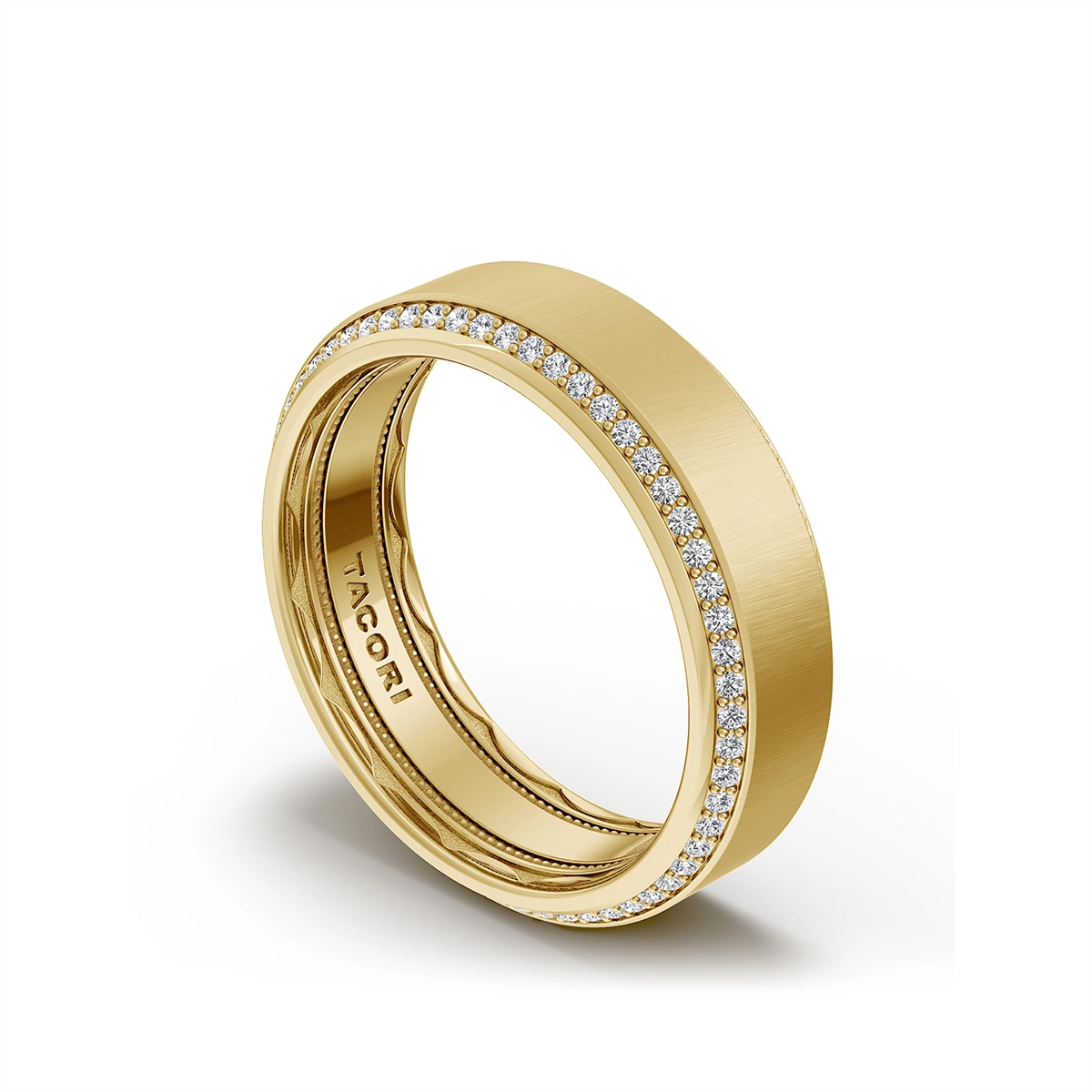 Tacori Wedding Rings in Yellow Gold containing Diamond 154-7YDS LG