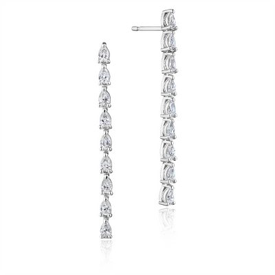 Tacori Earrings in White Gold containing Diamond FE 830