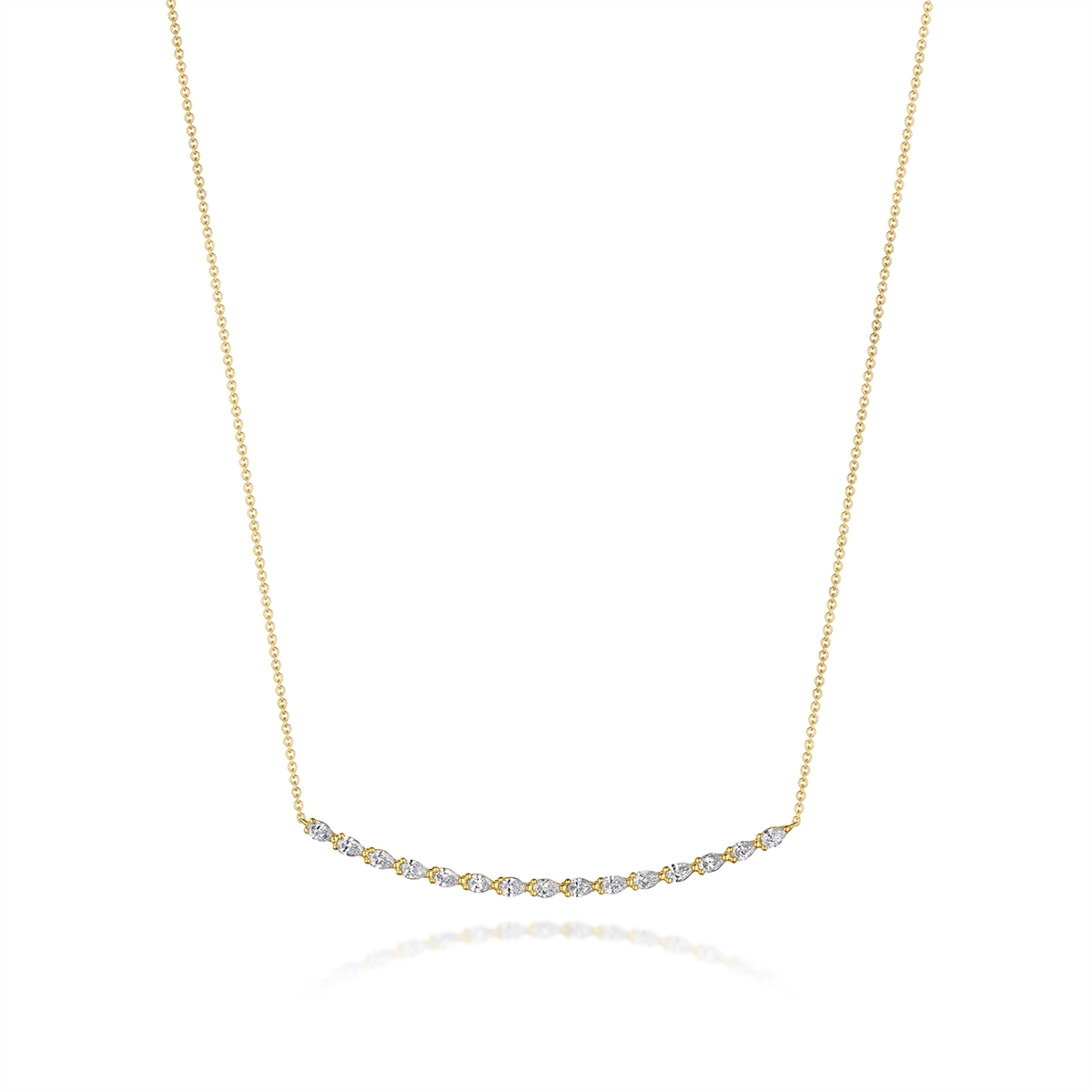 Tacori Necklaces in Yellow Gold containing Diamond FN 675 Y 17