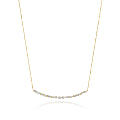 csv_image Tacori Necklace in Yellow Gold containing Diamond FN 675 Y 17