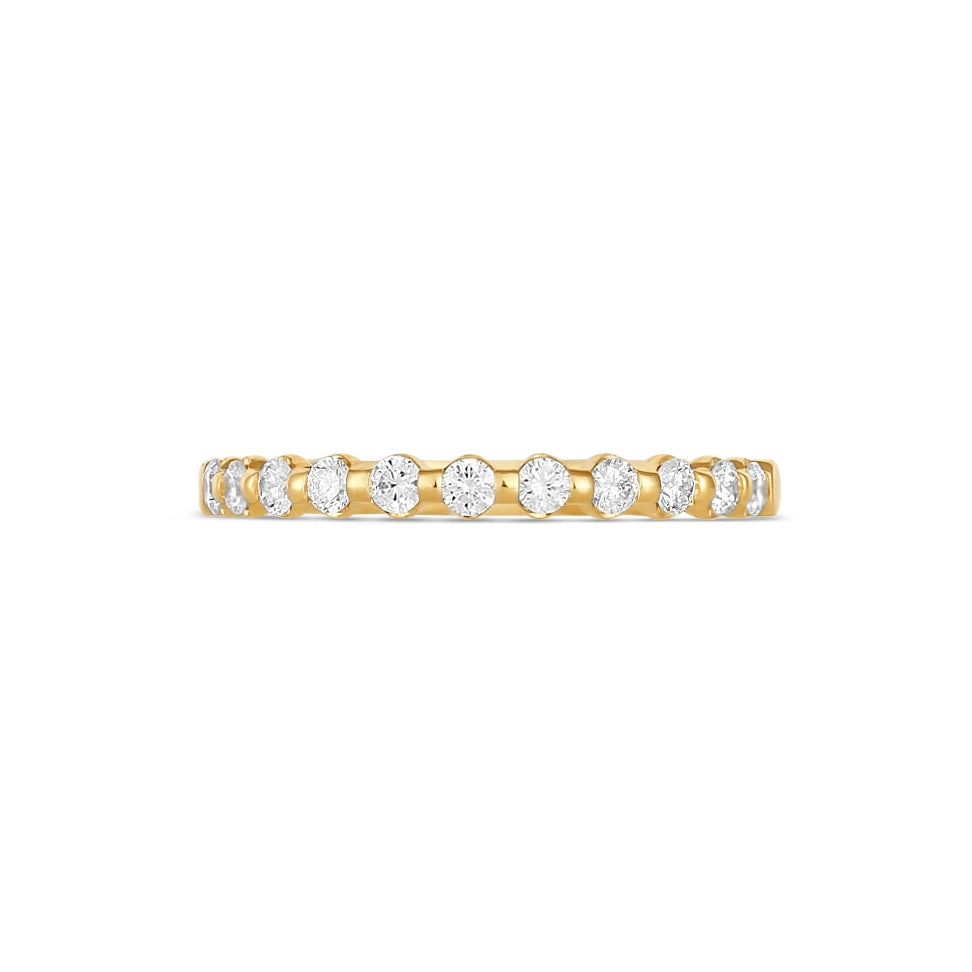 Wedding Bands Wedding Rings in Yellow Gold containing Diamond 432075