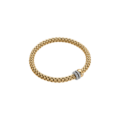 FOPE Bracelets in Mixed Metals containing Diamond 62506BX_PB_G_BBG_00M