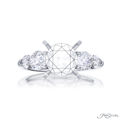 csv_image JB Star Engagement Ring in Platinum/Palladium containing Diamond 7657/001