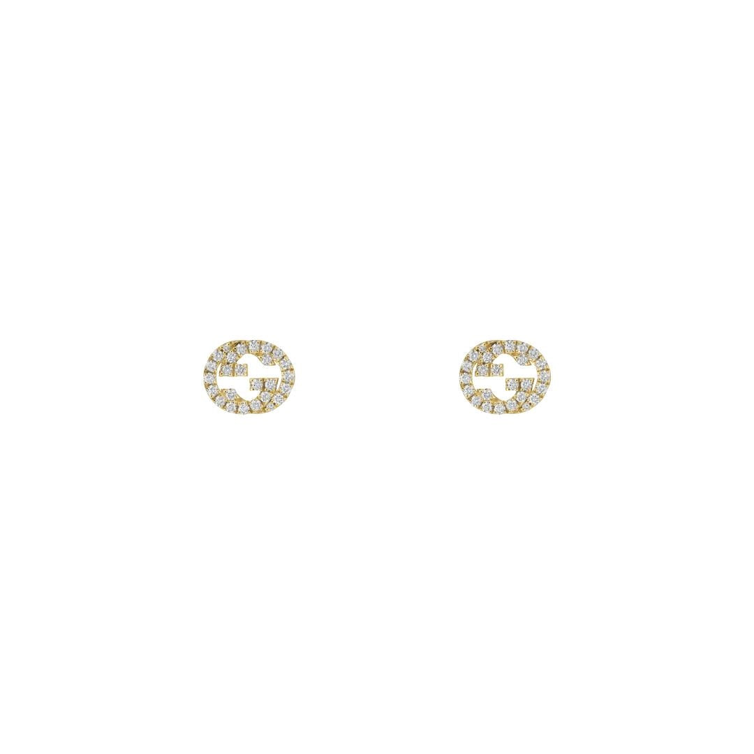Gucci Earrings in Yellow Gold containing Diamond YBD72940800200U