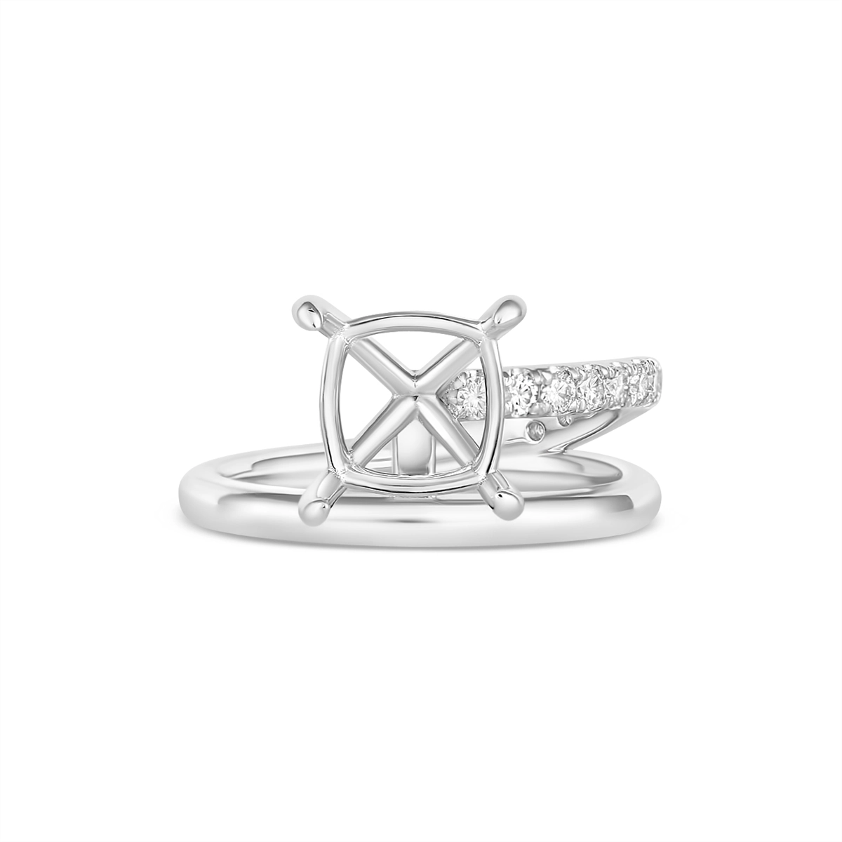 Engagement Collections Engagement Rings in Platinum/Palladium containing Diamond 432276