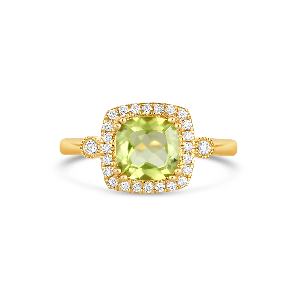 Rings Rings in Yellow Gold containing Peridot, Multi-gemstone, Diamond 432319