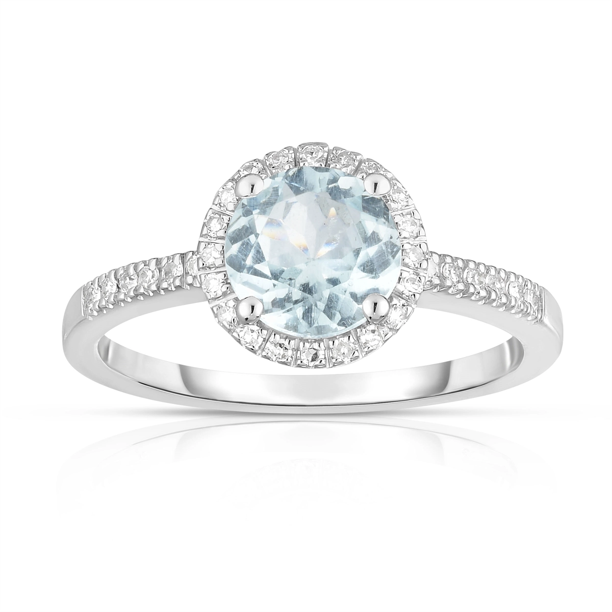 Rings Rings in White Gold containing Aquamarine, Multi-gemstone, Diamond 432334