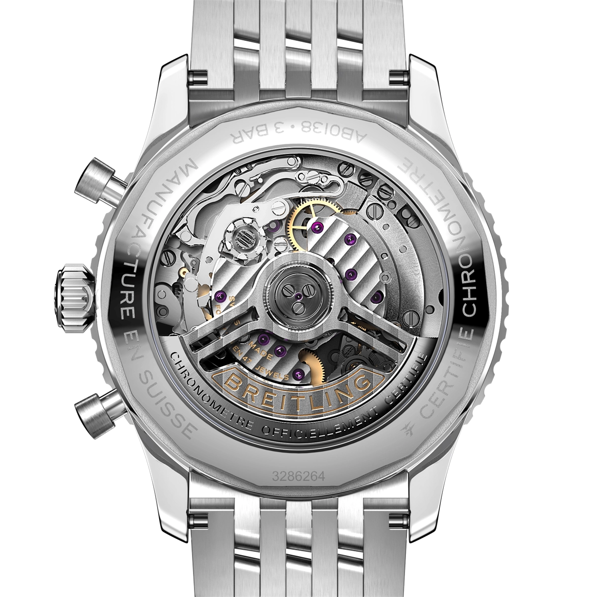 Breitling watch in Alternative Metals AB0138211B1A1