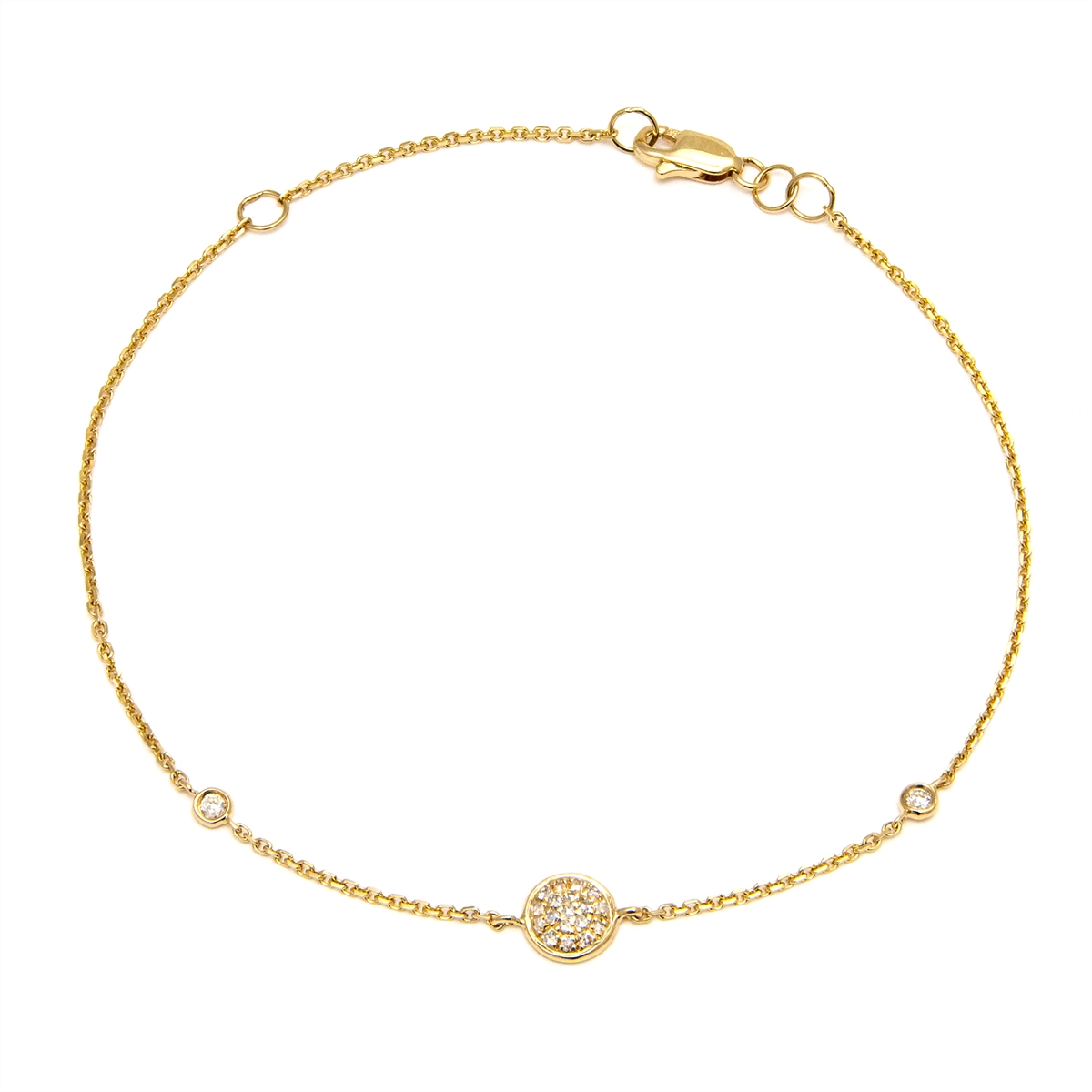 Bracelets Bracelets in Yellow Gold containing Diamond 432589