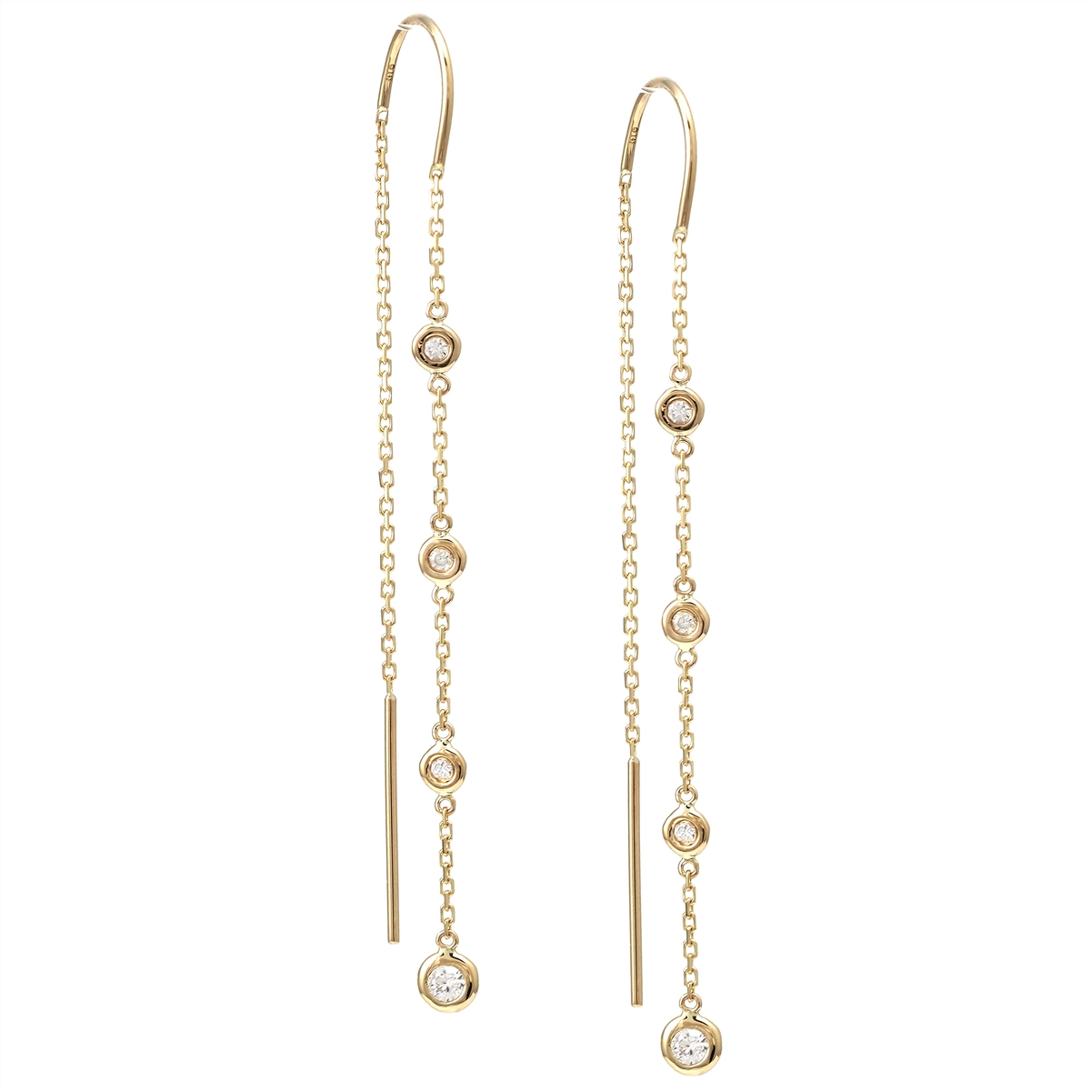 Earrings Earrings in Yellow Gold containing Diamond 432600