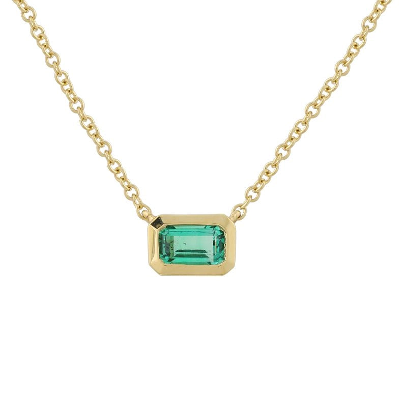 Necklaces Necklaces in Yellow Gold containing Emerald 432623