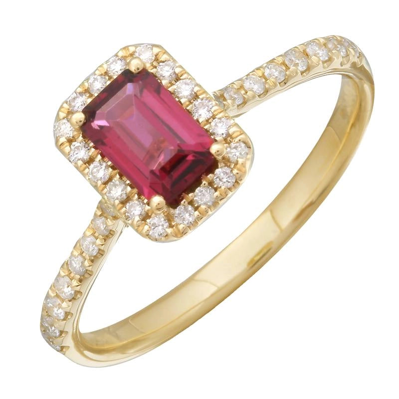 Rings Rings in Yellow Gold containing Garnet, Multi-gemstone, Diamond 432635