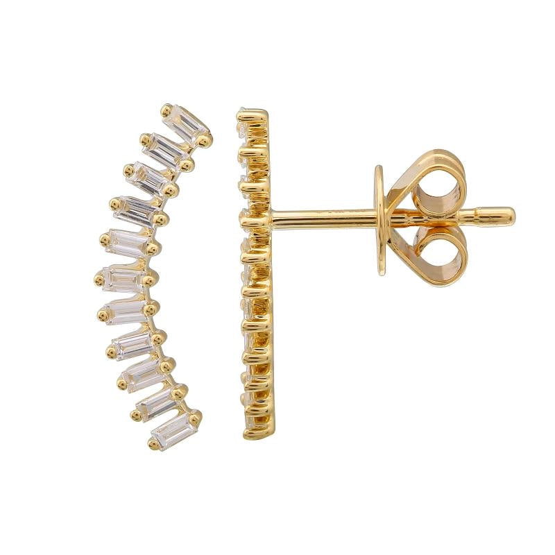 Earrings Earrings in Yellow Gold containing Diamond 432640
