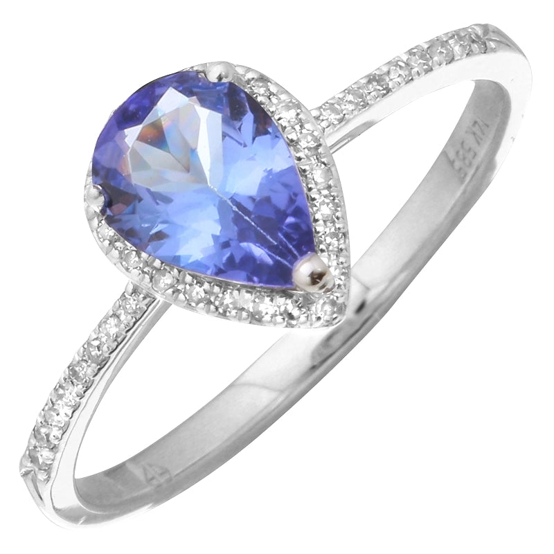 Rings Rings in White Gold containing Tanzanite, Multi-gemstone, Diamond 432646