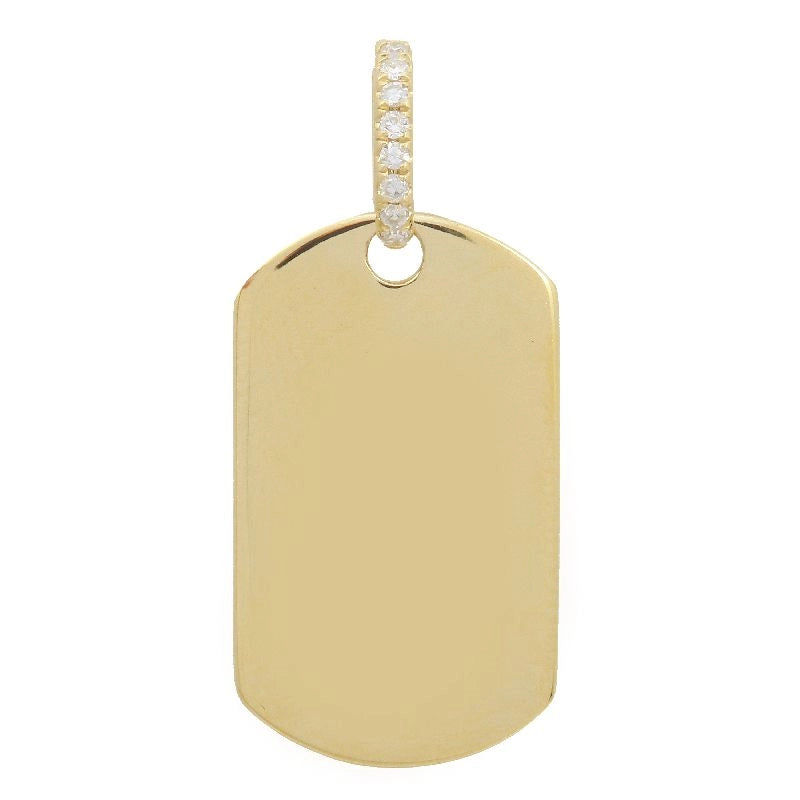 Pendants Pendants in Yellow Gold containing Diamond 432663