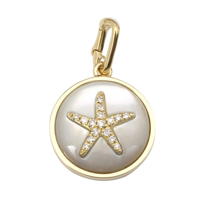 Pendants Pendants in Yellow Gold containing Other, Multi-gemstone, Diamond 432664
