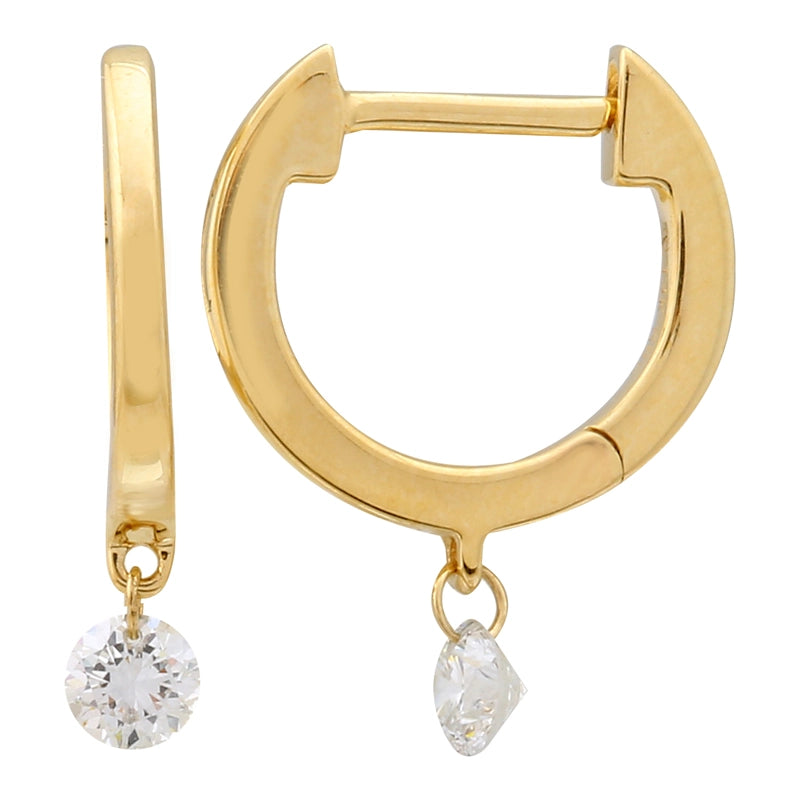Earrings Earrings in Yellow Gold containing Diamond 432707