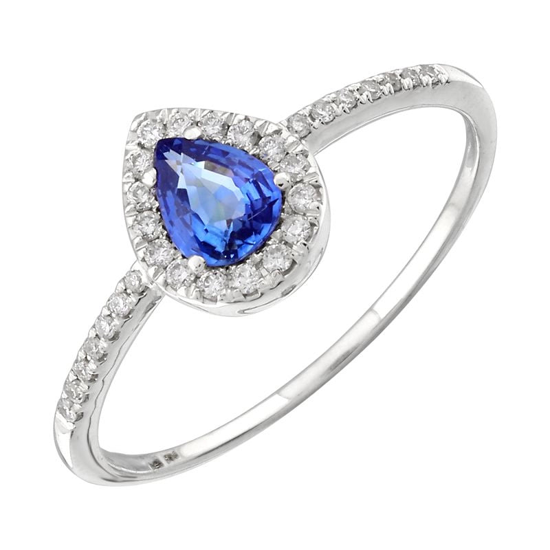 Rings Rings in White Gold containing Multi-gemstone, Diamond, Sapphire 432712