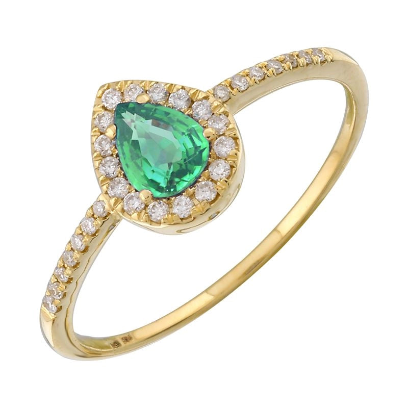 Rings Rings in Yellow Gold containing Multi-gemstone, Diamond, Emerald 432714