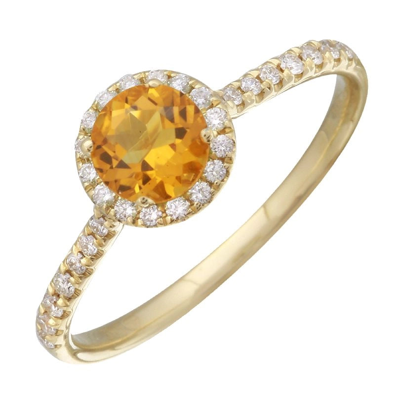 Rings Rings in Yellow Gold containing Citrine, Multi-gemstone, Diamond 432721