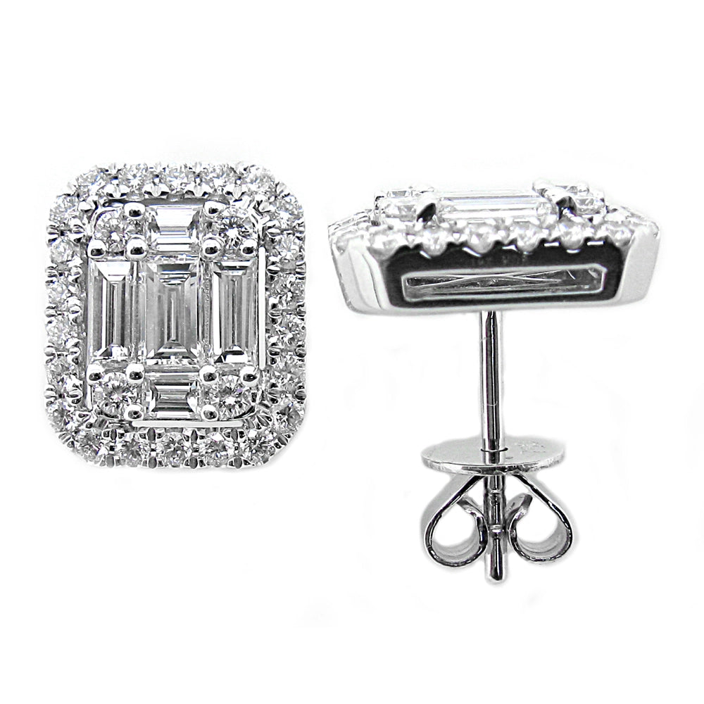 Earrings Earrings in White Gold containing Diamond 432778