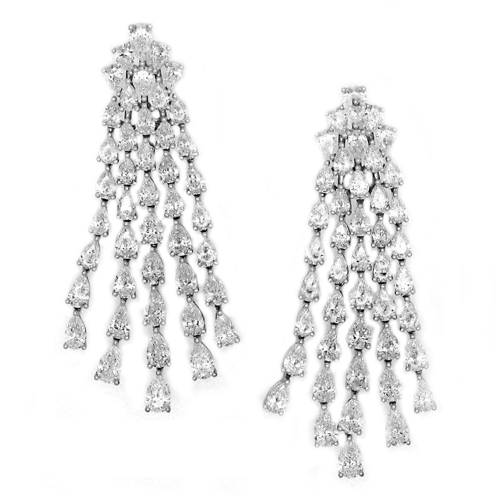 Earrings Earrings in White Gold containing Diamond 432782