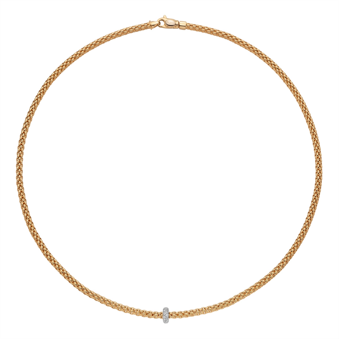 FOPE Necklaces in Yellow Gold containing Diamond 74508CX_BB_G_XBX_043