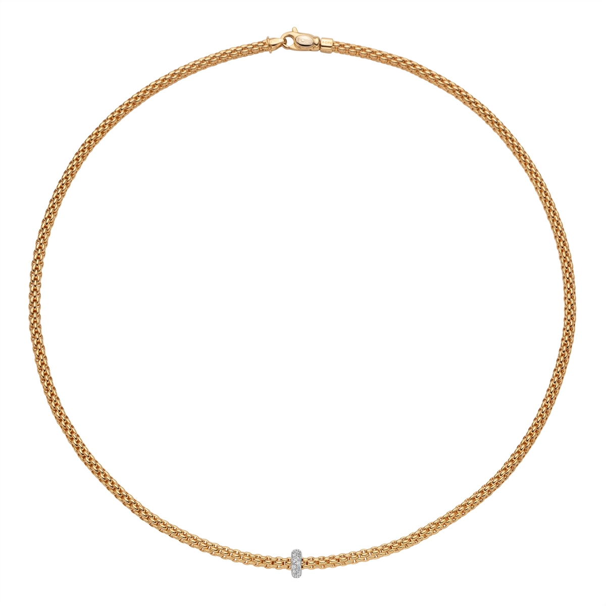 FOPE Necklaces in Yellow Gold containing Diamond 74508CX_BB_G_XBX_043