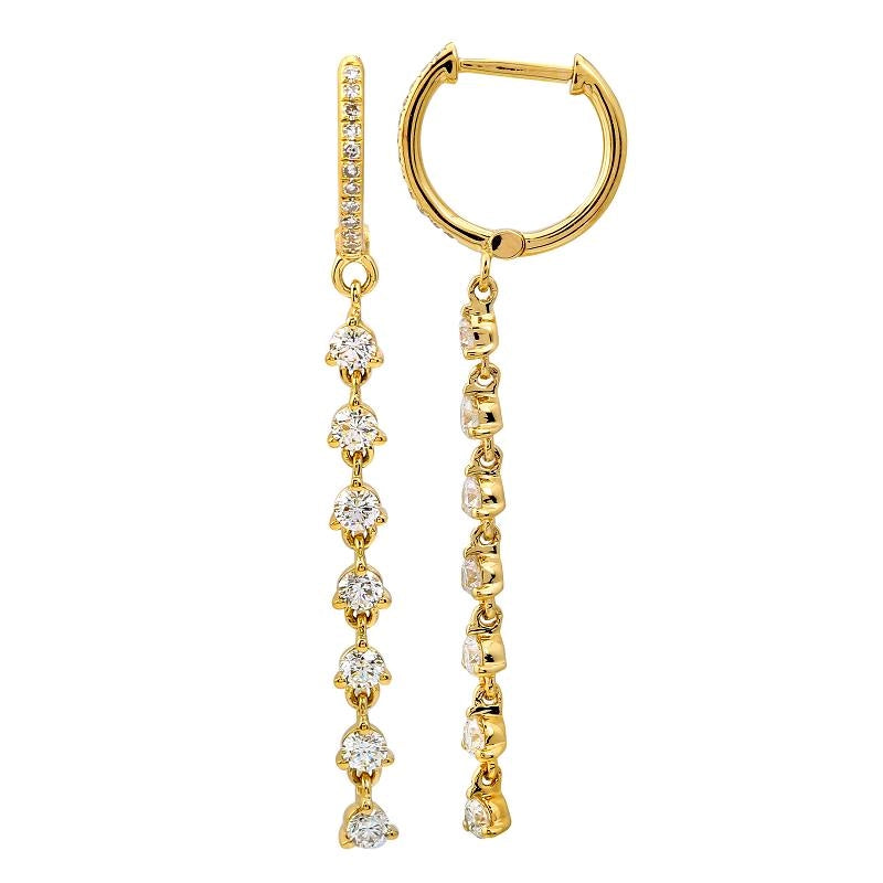 Earrings Earrings in Yellow Gold containing Diamond 432861