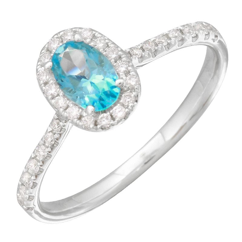 Rings Rings in White Gold containing London blue topaz, Multi-gemstone, Diamond 432884