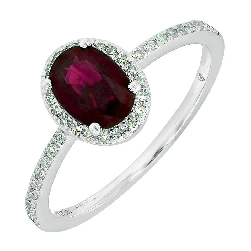 Rings Rings in White Gold containing Multi-gemstone, Diamond, Ruby 432897