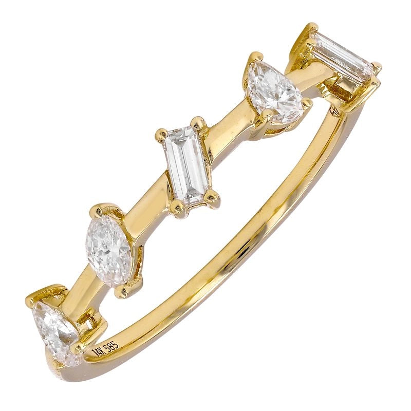 Wedding Bands Wedding Rings in Yellow Gold containing Diamond 432923