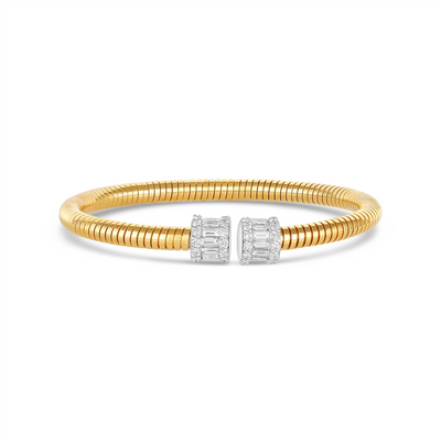 Bracelets Bracelets in Mixed Metals containing Diamond 432958