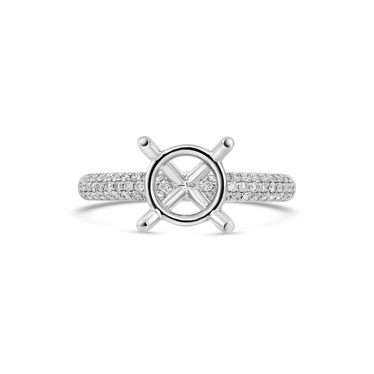 Engagement Collections Engagement Rings in Platinum/Palladium containing Diamond 432971