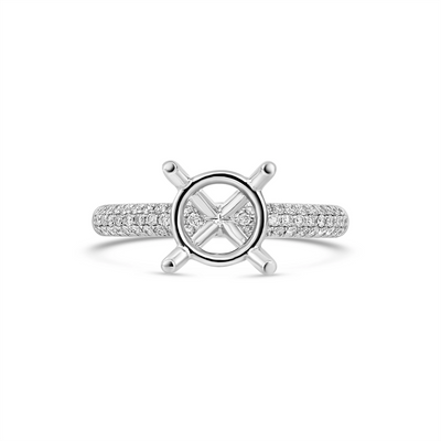 Engagement Collections Engagement Rings in Platinum/Palladium containing Diamond 432971